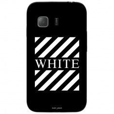 Husa Blach White Stripes SAMSUNG Galaxy Young 2 foto