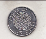 bnk mnd Solomon Islands 20 cents 2005