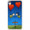 Husa Love And Balloons Valentines Day HTC Desire 826