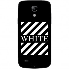 Husa Blach White Stripes SAMSUNG Galaxy S4 Mini foto