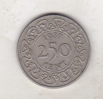 bnk mnd Surinam 250 cent 1987 foto