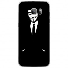 Husa Anonymous Black Guy SAMSUNG Galaxy S7 Edge foto