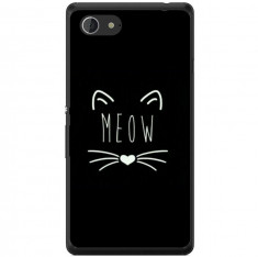 Husa Black Meow Sony Xperia E3 foto