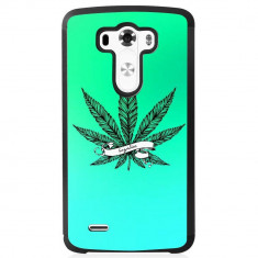 Husa Marijuana Turqoise LG G4 foto