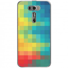 Husa Pixel Pattern Asus Zenfone 2 Laser Ze601kl foto