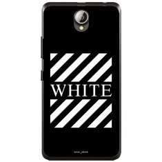 Husa Blach White Stripes Lenovo A5000 foto