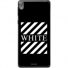 Husa Blach White Stripes Sony Xperia E5 foto