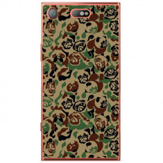 Husa Pug Camouflage Pattern Sony Xperia Xz1 Compact foto