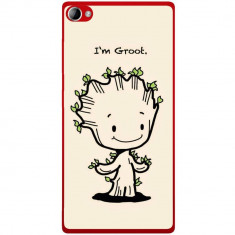 Husa Minimalist I&amp;#039;m Groot Drawing Lenovo Vibe X2 foto