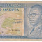 CONGO 10 makuta 1968 VG data mai rara Mobutu &amp; Stadion P-9a