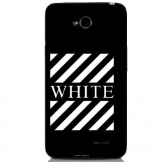 Husa Blach White Stripes LG L70 foto