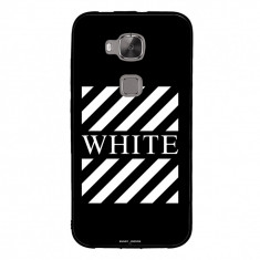 Husa Blach White Stripes HUAWEI Ascend G8 foto