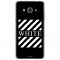 Husa Blach White Stripes SAMSUNG Galaxy J1