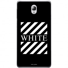 Husa Blach White Stripes Lenovo S860 foto