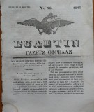 Cumpara ieftin Ziarul Buletin , gazeta oficiala a Principatului Valahiei , nr. 26 , 1843