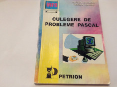 Culegere de probleme Pascal-Adrian Atanasiu,Rodica Pintea-RF13/3 foto