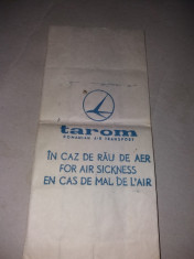 PUNGA TAROM IN CAZ DE RAU DE AER VECHE foto