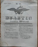 Ziarul Buletin , gazeta oficiala a Principatului Valahiei , nr. 20 , 1843