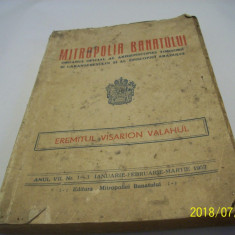 mitropolia banatului- eremitul visarion valahul- anul VII-nr 1-3- 1957