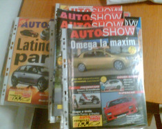 colectie Reviste auto Auto Show ( Autoshow ) din 2000-2001 foto