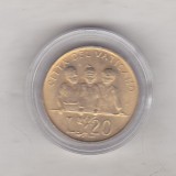 bnk mnd Vatican 20 lire 1992 unc