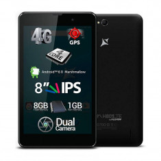 Tableta Allview Viva H801 LTE Cortex A53 1.0 GHz Quad Core 1GB RAM 8GB Flash WiFi GPS 4G Black foto