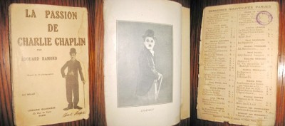 Pasiunea lui-La Passion de Charlie Chaplin anii 1920. Carte originala veche. foto