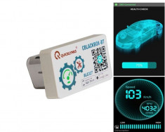 Interfata diagnoza auto OBD bluetooth, android, iOS, 9 pini QUICKLYNKS foto