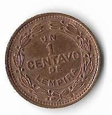 Moneda 1 centavo 1992 - Honduras foto