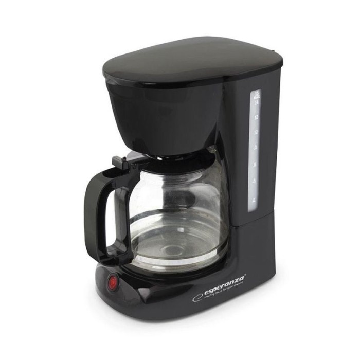 Cafetiera esperanza arabica, 1.8 l, 950 W, negru Cafetiera esperanza arabica, 1.8 l, 950 W, negru