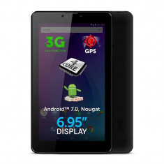 Tableta Allview AX502 6.95 inch Cortex A7 1.3 GHz Quad Core 1GB RAM 8GB Flash WiFi GPS 3G Black foto