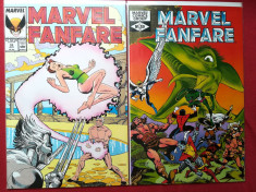Marvel Fanfare #03 &amp;amp; #33 (Marvel comics)-reviste benzi desenate foto