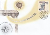 ROMANIA 2008 LP 1798 EVENIMENTE NATO SERIE FDC, Stampilat