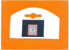 137-ANGLIA-GP 1892-Regina Victoria-50 ani Jubileu-41/2penny,nestampilat,SARNIERA