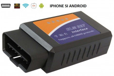 Diagnoza multimarca, WIFI ELM 327 OBDII V1.5, PIC18F25K80 foto