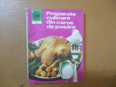 Preparate culinare din carne de pasare 108 ilustratii C. Calinescu 058 foto