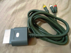 Cablu RCA XBOX360 fat sau slim, original Microsoft foto