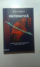 MATEMATICA - CULEGERE DE EXERCITII SI PROBLEME, CLS. IX-A. foto