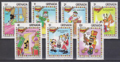 Desene animate, GRENADA 1983, MNH foto