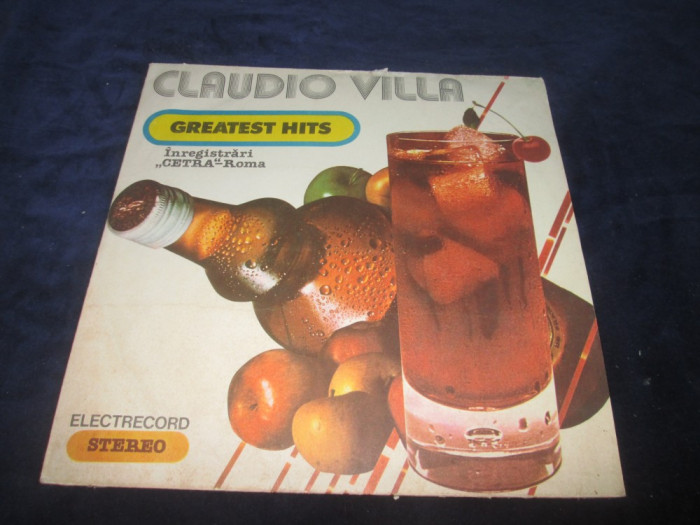 Claudio Villa - Greatest Hits _ vinyl,LP _ Electrecord ( Romania,1984)