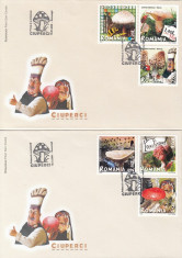 ROMANIA 2008 LP 1792 CIUPERCI SERIE FDC foto