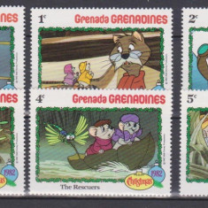 Desene animate, GRENADA GRENADINES 1982, MNH