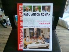 MESE SI OBICEIURI ROMANESTI - RADU ANTON ROMAN foto