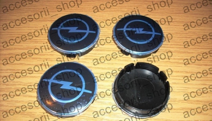 capacele janta OPEL 60/55 mm negru