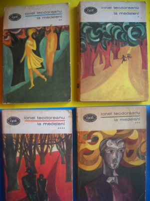 HOPCT IONEL TEODOREANU / LA MEDELENI -4 VOLUME 1967- 1370 PAGINI foto