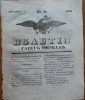 Ziarul Buletin , gazeta oficiala a Principatului Valahiei , nr. 41 , 1843