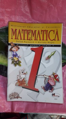 MATEMATICA CLASA A I A - PECEARCA , MOGOS . foto