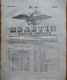 Cumpara ieftin Ziarul Buletin , gazeta oficiala a Principatului Valahiei , nr. 39 , 1843