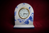 Ceas masa birou, portelan Wedgewood, colectie, cadou, vintage