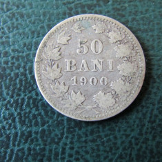 Moneda deosebita Romania - 50 bani 1900 Carol I foto